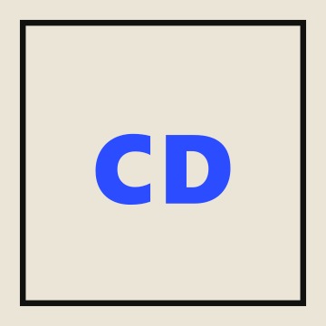 Monogram tile: CD