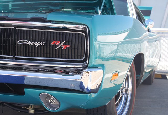 Classic chrome-era coupe