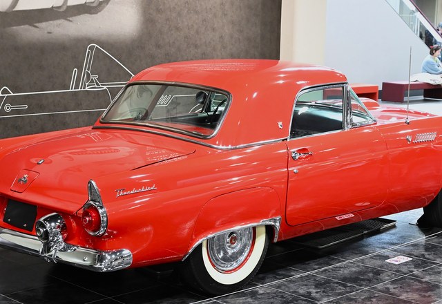 Restored vintage motorcar