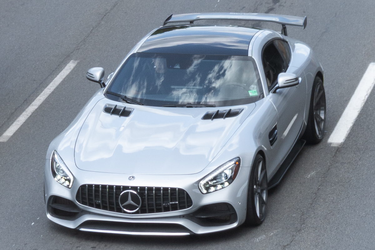 Mercedes-AMG GT coupe, front three-quarter