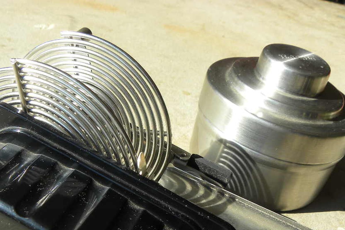 Stainless developing tank and spiral film reels