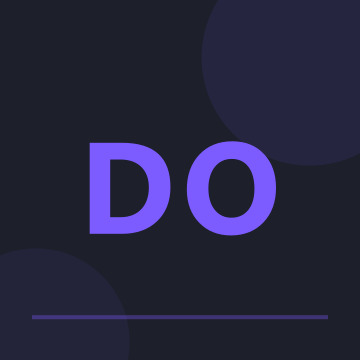 Monogram tile with the initials D O — Dev Owusu, Tech & Facilities